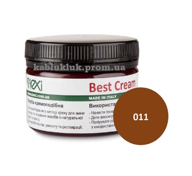 

Крем-краска BEST CREAM для гладкой кожи и краста 100 мл, цв.средне-коричневый