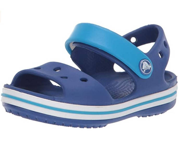 

Крокс оригинал детские босоножки светло-синие Crocs Kids Bayaband Sandal J1 J3