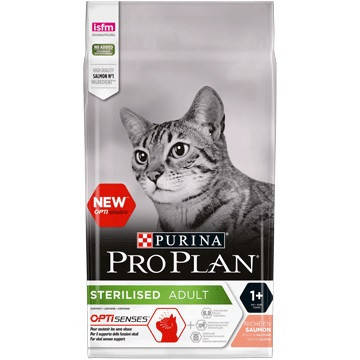 

Сухой корм Purina ProPlan Sterilised с лососем, 10 кг
