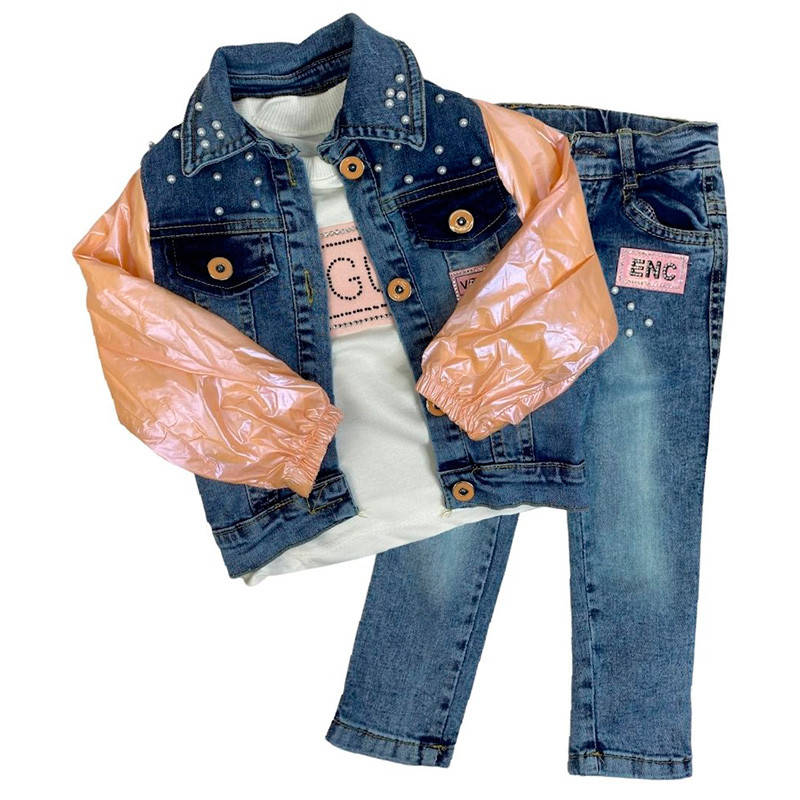 

Костюм для девочки демисезонный 92-110(2-5 лет) арт.13342