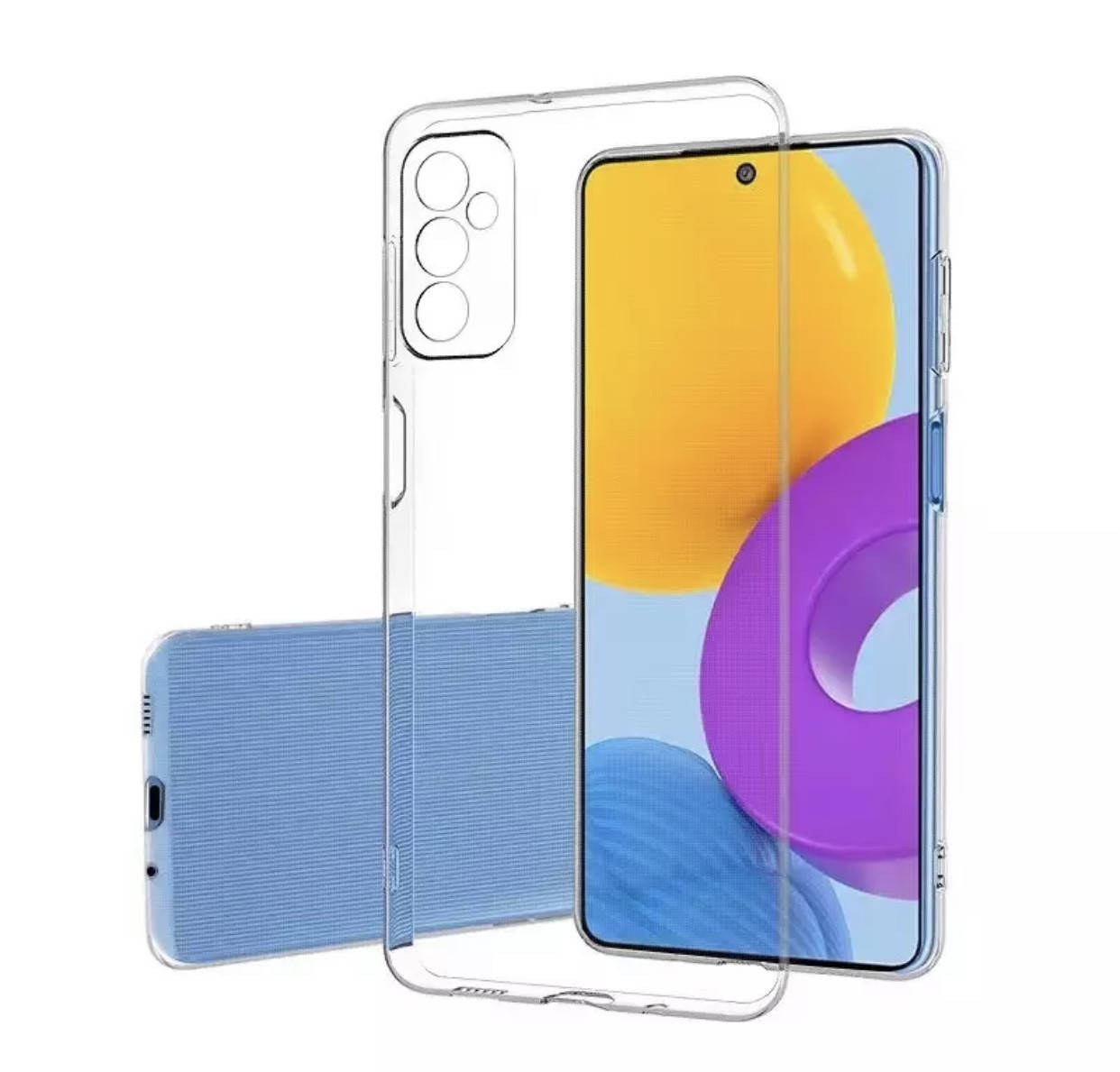

Чехол для Samsung Galaxy M52 5G прозрачный (на самсунг м52)
