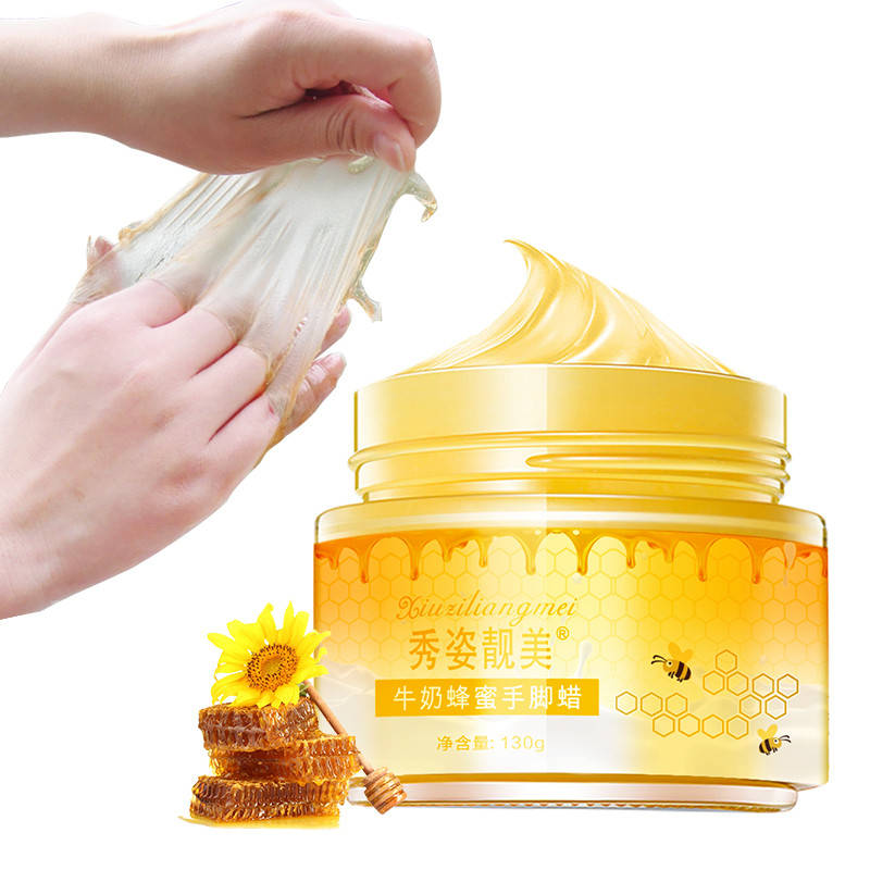 

Маска для ухода за руками с экстрактом мёда Milk Bee Hand Wax 120г