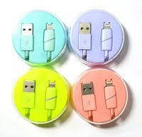 

Шнур шт.USB А -шт,micro USB. в колбе, 1м, цветной