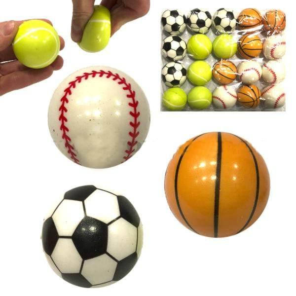 

Мяч поролоновый 20 шт, Разные цвета