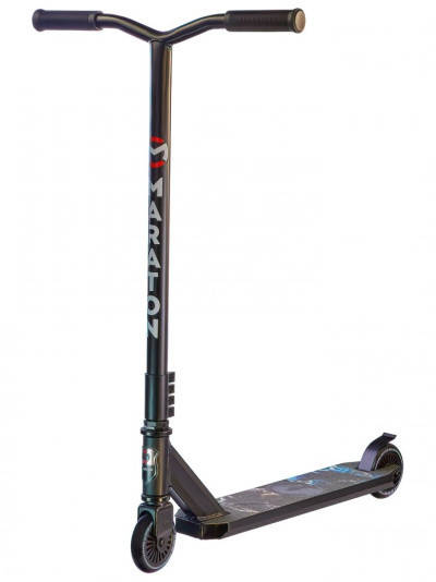 

Трюковый Самокат Maraton District, принт Mortal Combat, Черный