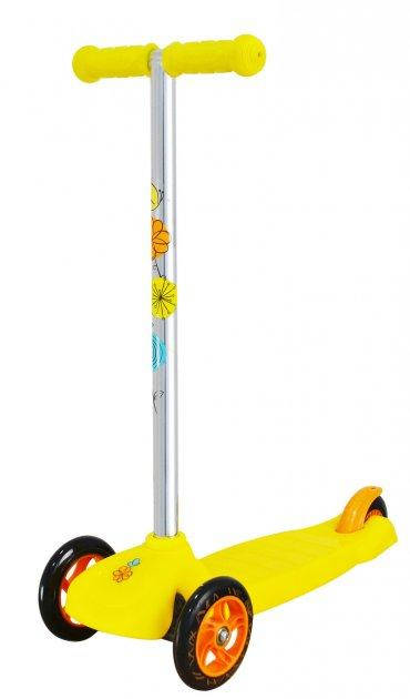 

Cамокат трехколесный Playtive Junior Германия желтый
