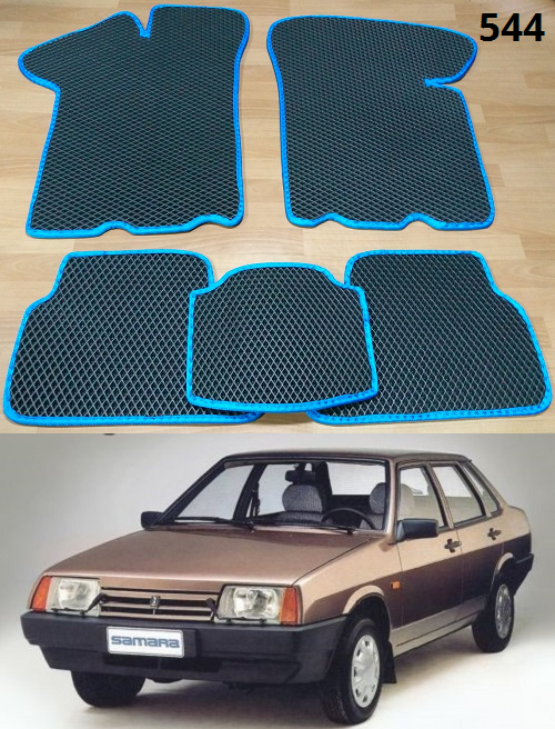 

Коврики ЕВА в салон Lada (Ваз) 21099 '90-11, Черный