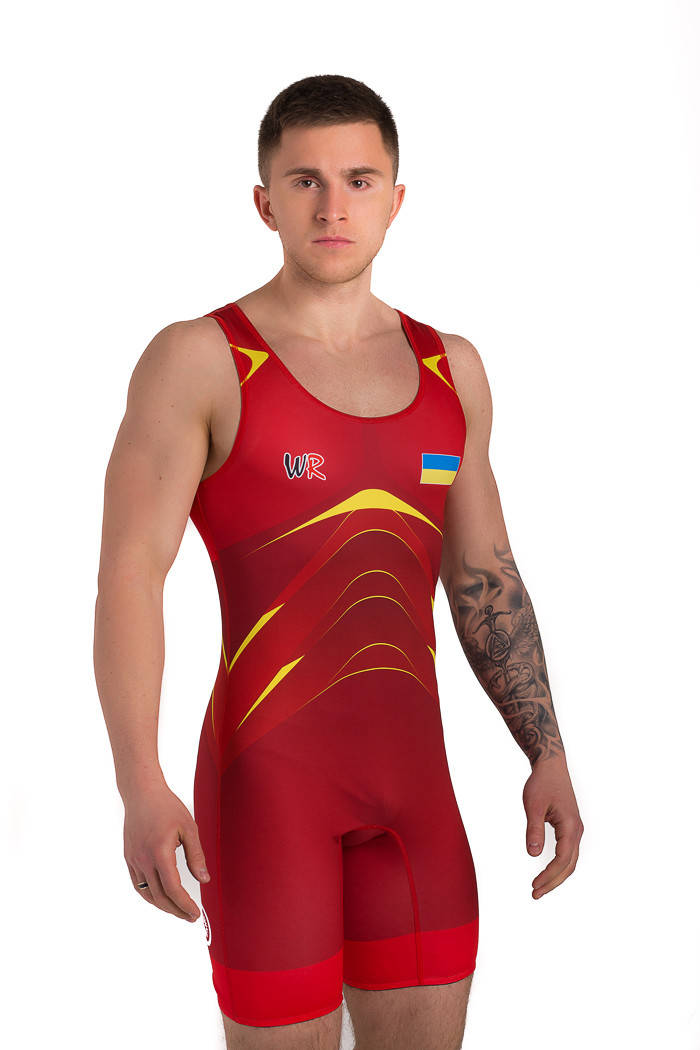 

Трико борцовское WR Премиум Red XXXXS, Красный