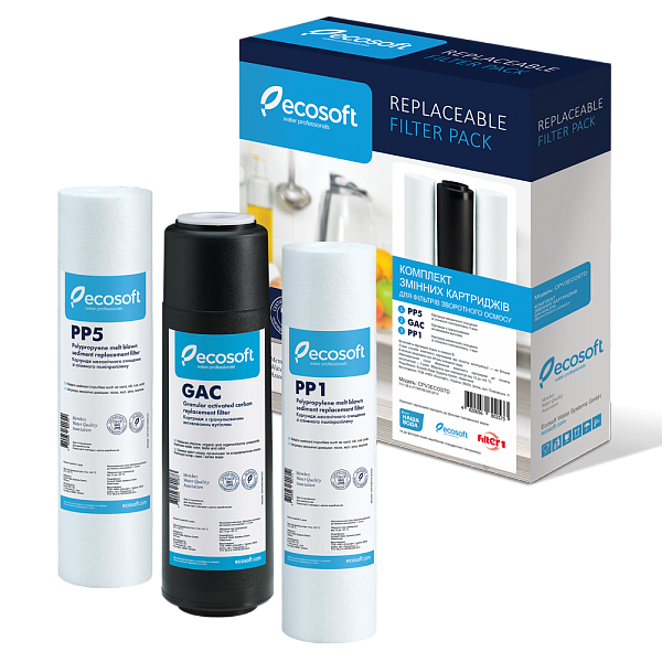 

Комплект картриджей Ecosoft 1-2-3 CPV3ECOSTD
