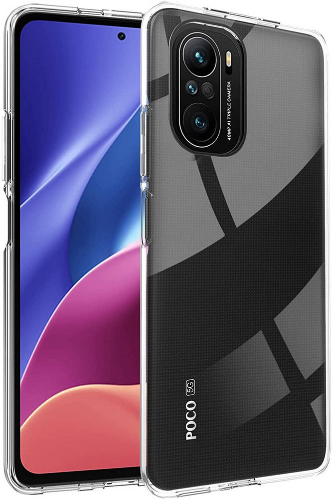 

Прозрачный Чехол Xiaomi Poco F3 (ультратонкий силиконовый) (Сяоми Поко Ф3)