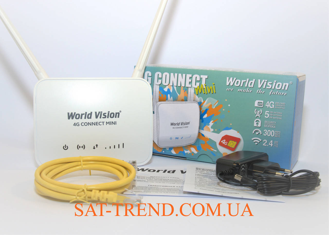 

4G WiFi роутер World Vision 4G CONNECT MINI