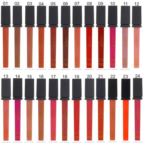 

СтойкаяпомадаAdenLiquidLipstick№22