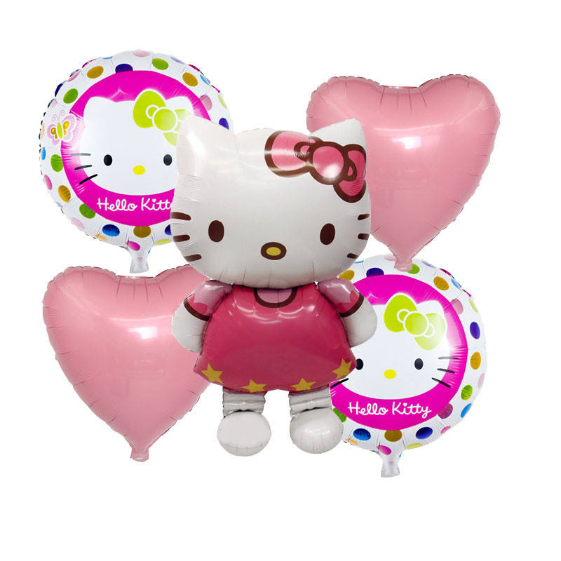 

Набор фольгированных шаров Hello Kitty 5шт Китай