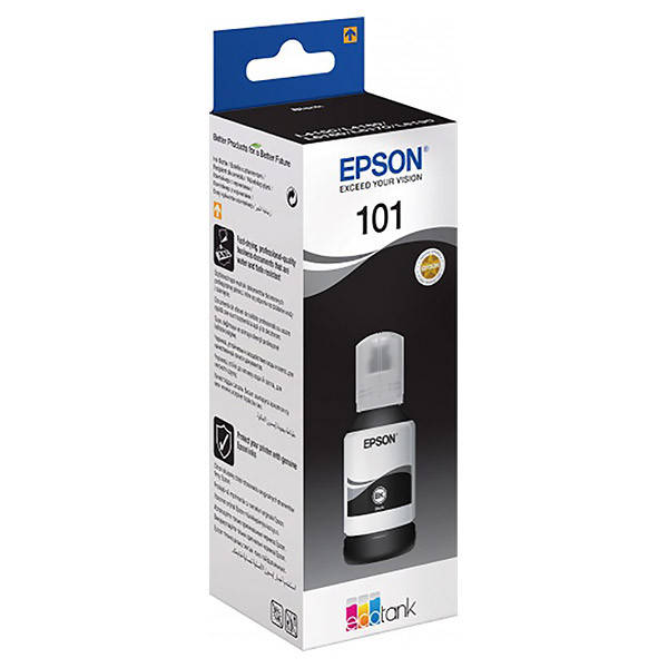 

Чернила EPSON EcoTank 101 Black для L4150/4160 (C13T03V14A)
