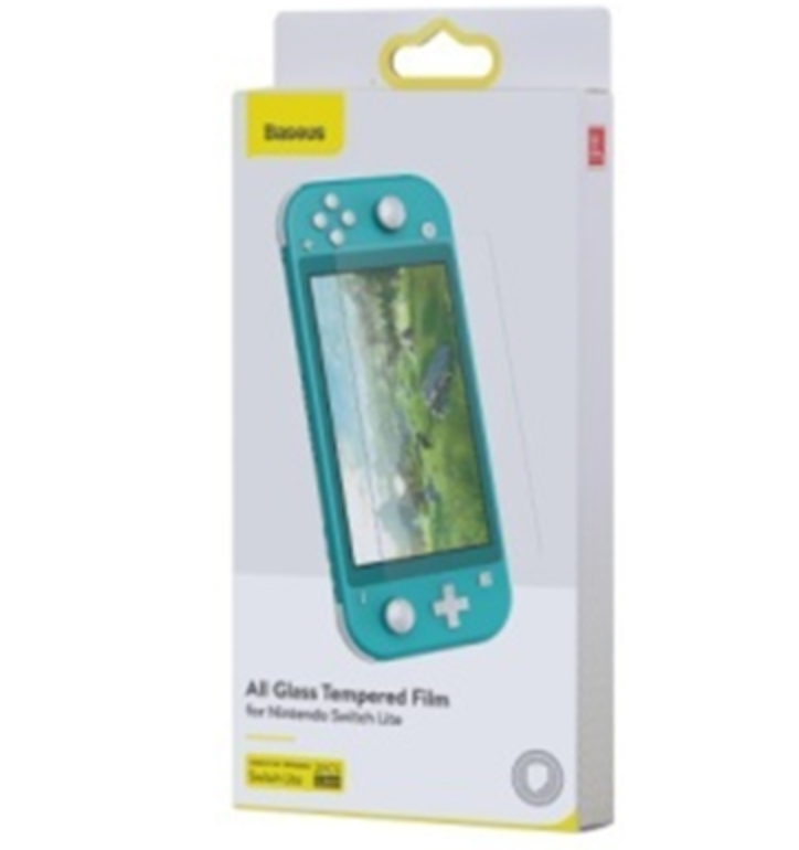 

Закаленное стекло Baseus для Nintendo Switch Lite (BOX) / Есть чехлы