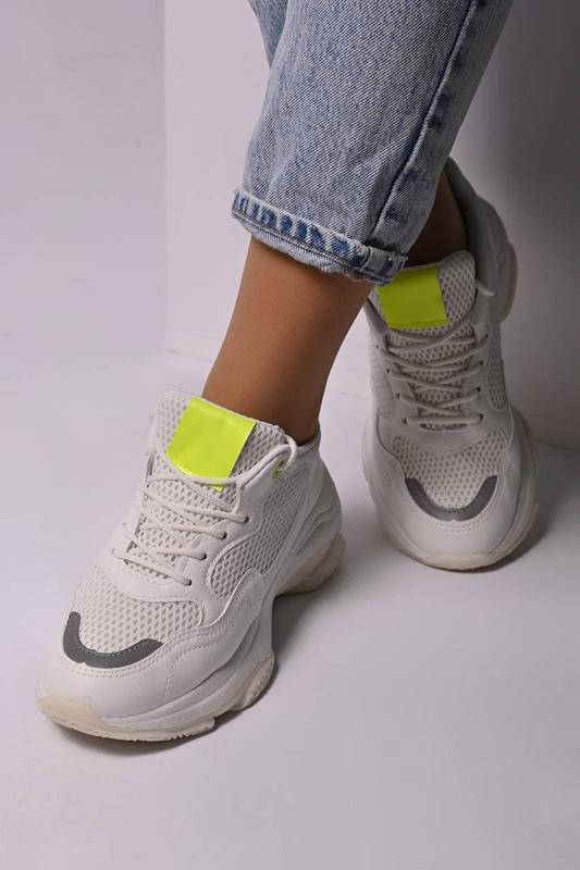 

Кроссовки женские белые тк-03