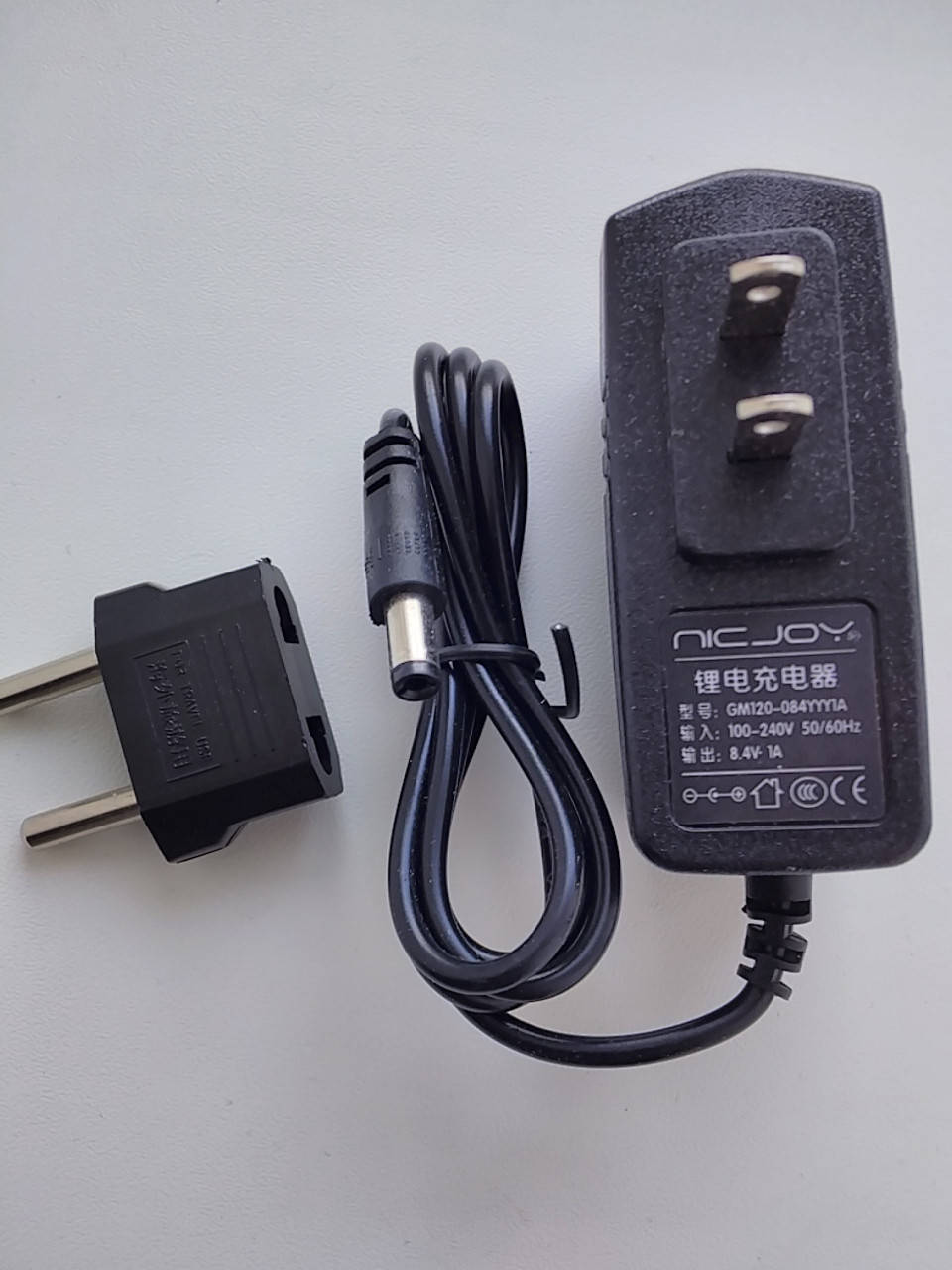 

Блок питания, зарядка NICJOY 2S li-ion DC 8.4V 1А CC/CV