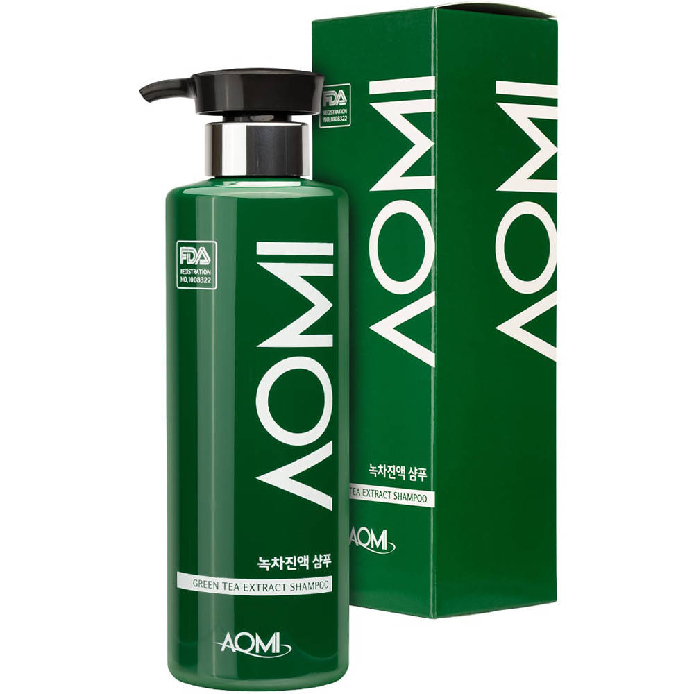 

Шампунь против выпадения волос AOMI Green Tea Extract Shampoo 500 мл