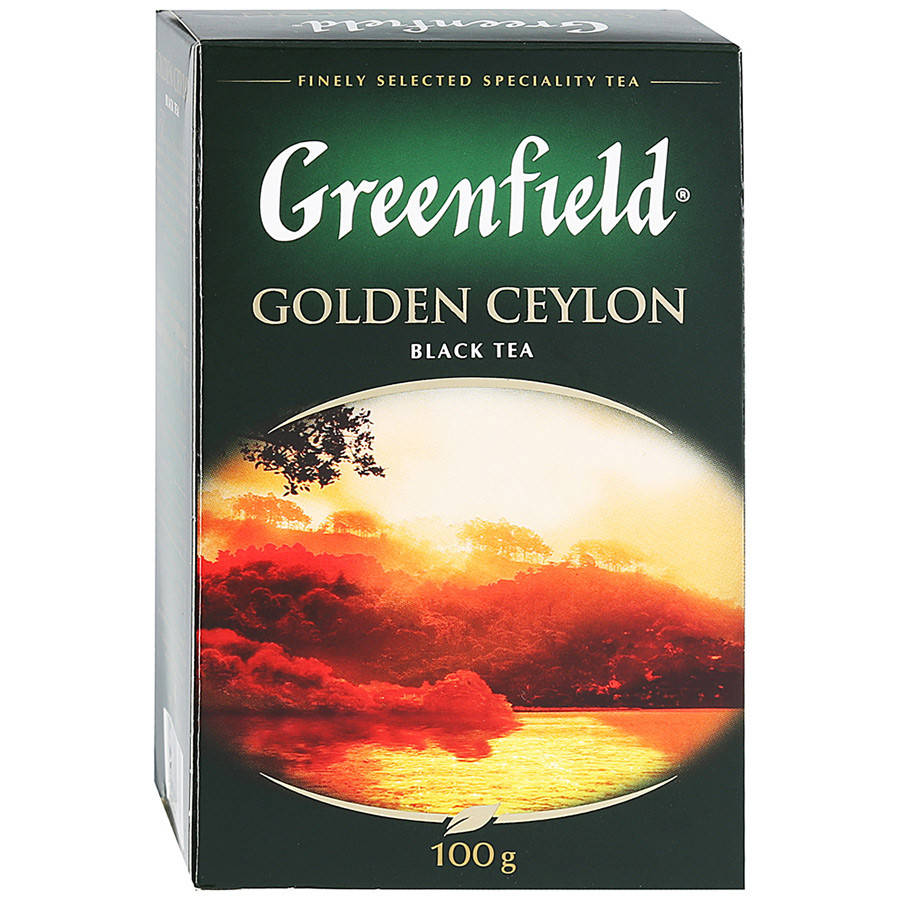 

Чай черный цейлонский Greenfield Golden Ceylon 100 гр.