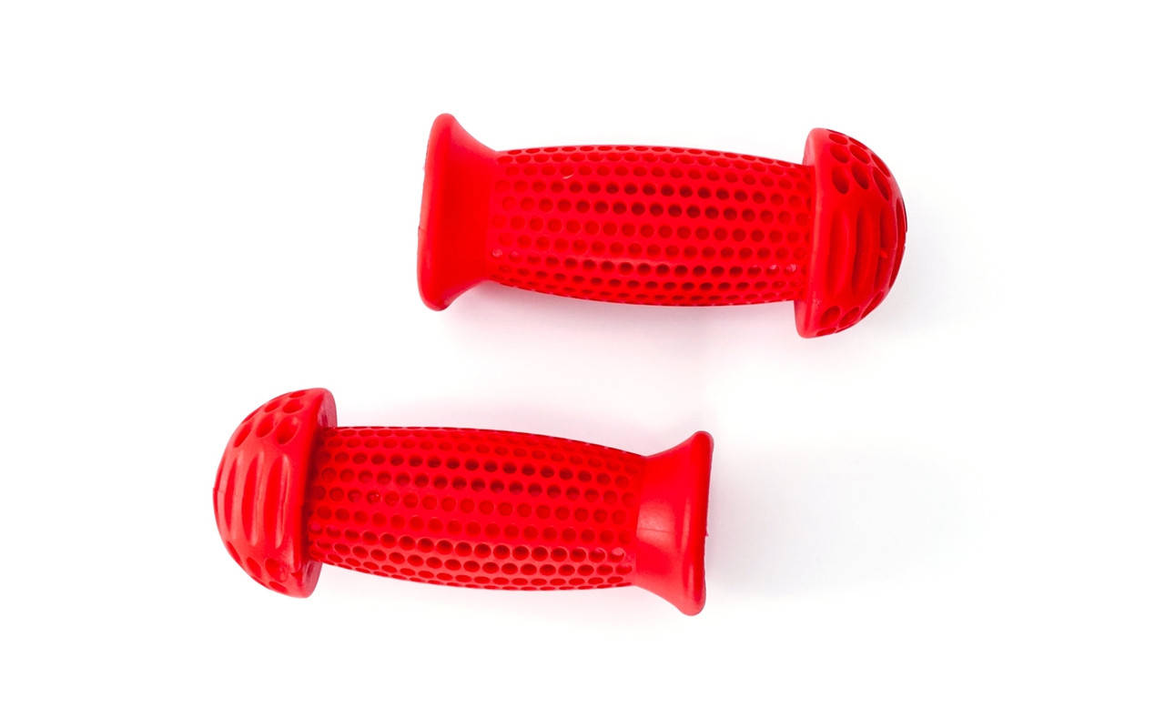 

Грипсы PVC L95мм FSK-BH-139-A для детских велосипедов красный