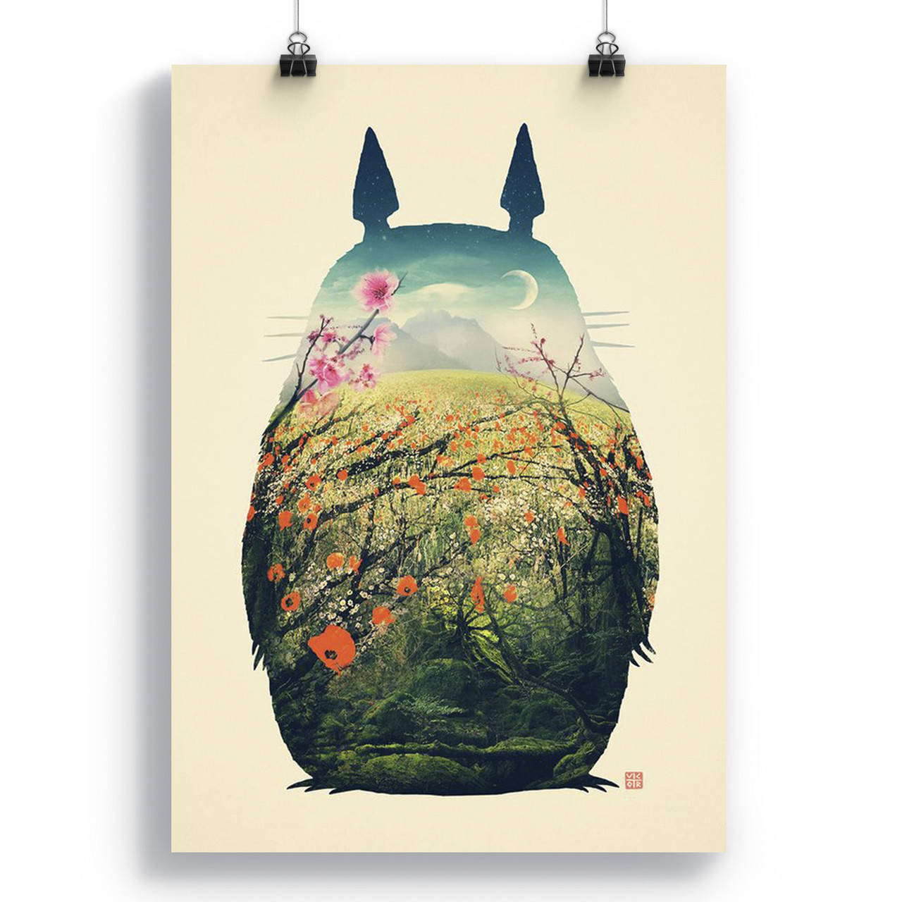 

Плакат Мой сосед Тоторо | My Neighbor Totoro 13