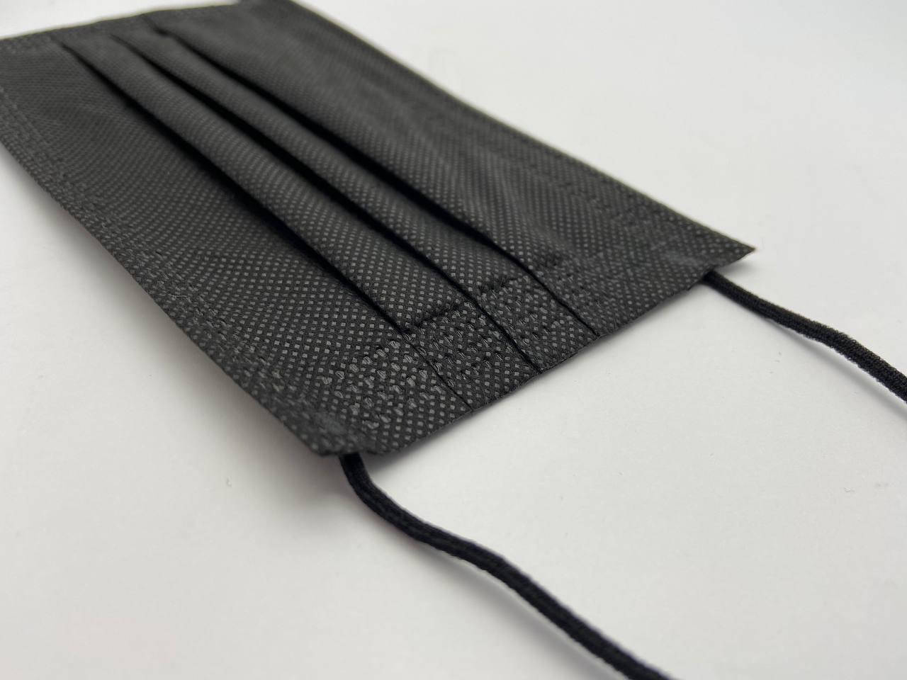 

Маска медицинская защитная, черная, SafeMed (50 шт.), Черный