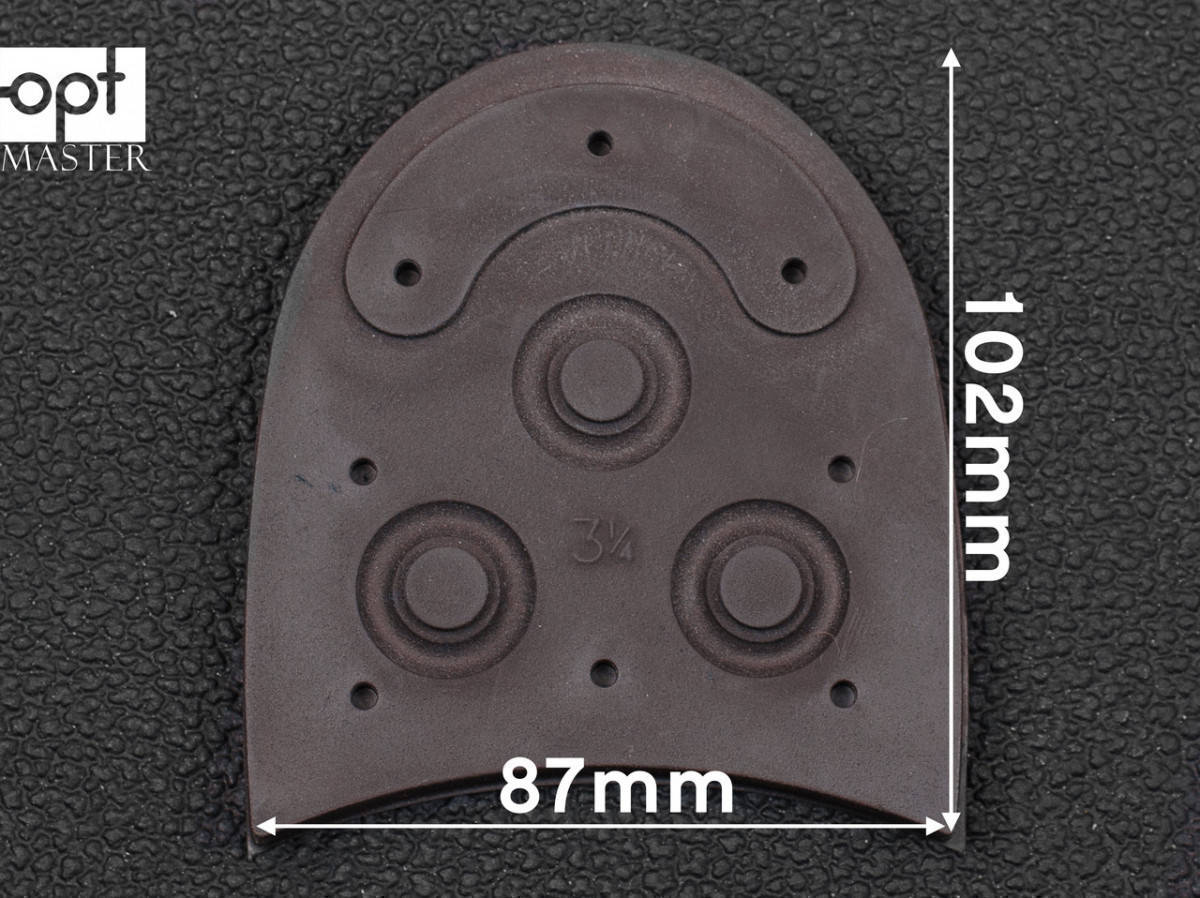 

Набойки DAINITE Studded, р. 3 1/2" (87 мм), цв. темно-коричневый