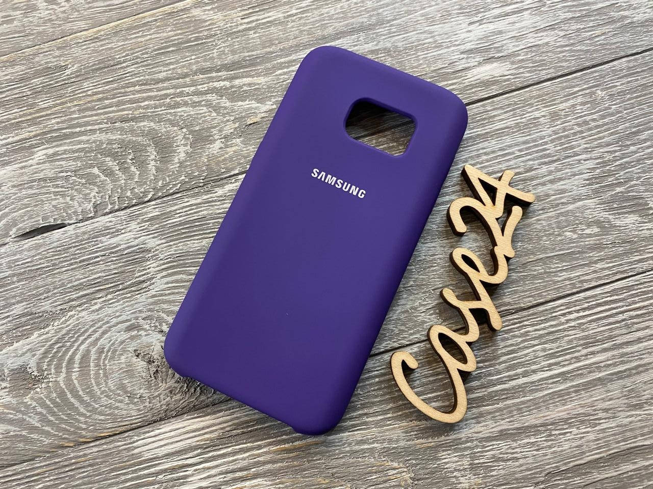 

Чехол Soft touch для Samsung Galaxy S7 (8 цветов) фиолетовый