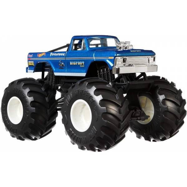 

Hot Wheels Monster Jam Внедорожник джип йети 1:24 Scale GBV32 Bigfoot Monster Trucks