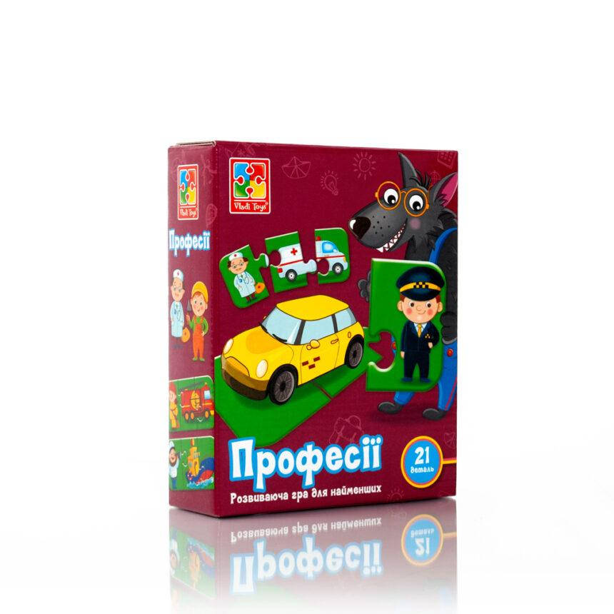 

Игра развивающая пазл "Профессии" VT1804-32 (укр) Vladi Toys