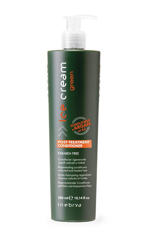 

Регенерирующий кондиционер для окрашенных волос Inebrya Green Ice Cream Post-Treatment 300ml
