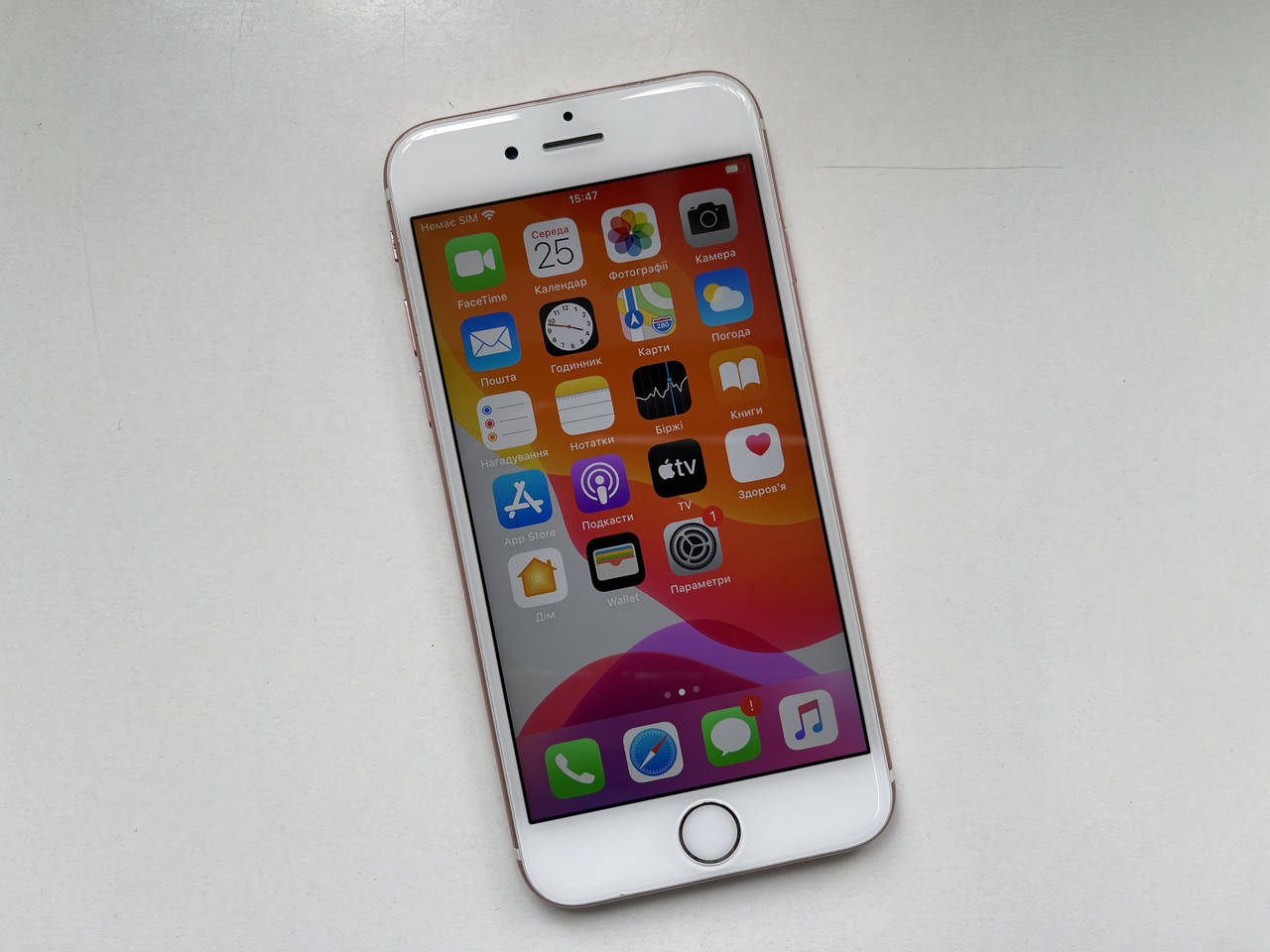 

Apple iPhone 6s 64Gb Rose Gold Neverlock Оригінал!, Темно-серый