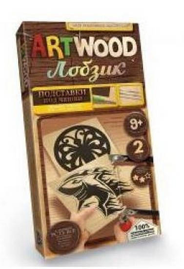 

Набір для випилювання лобзиком Art Wood Підставки міні Danko Toys
