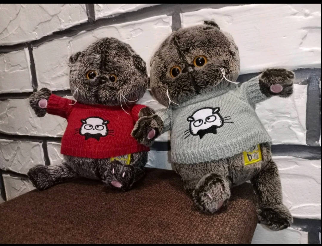 

Мягкая популярная игрушка кот Басик