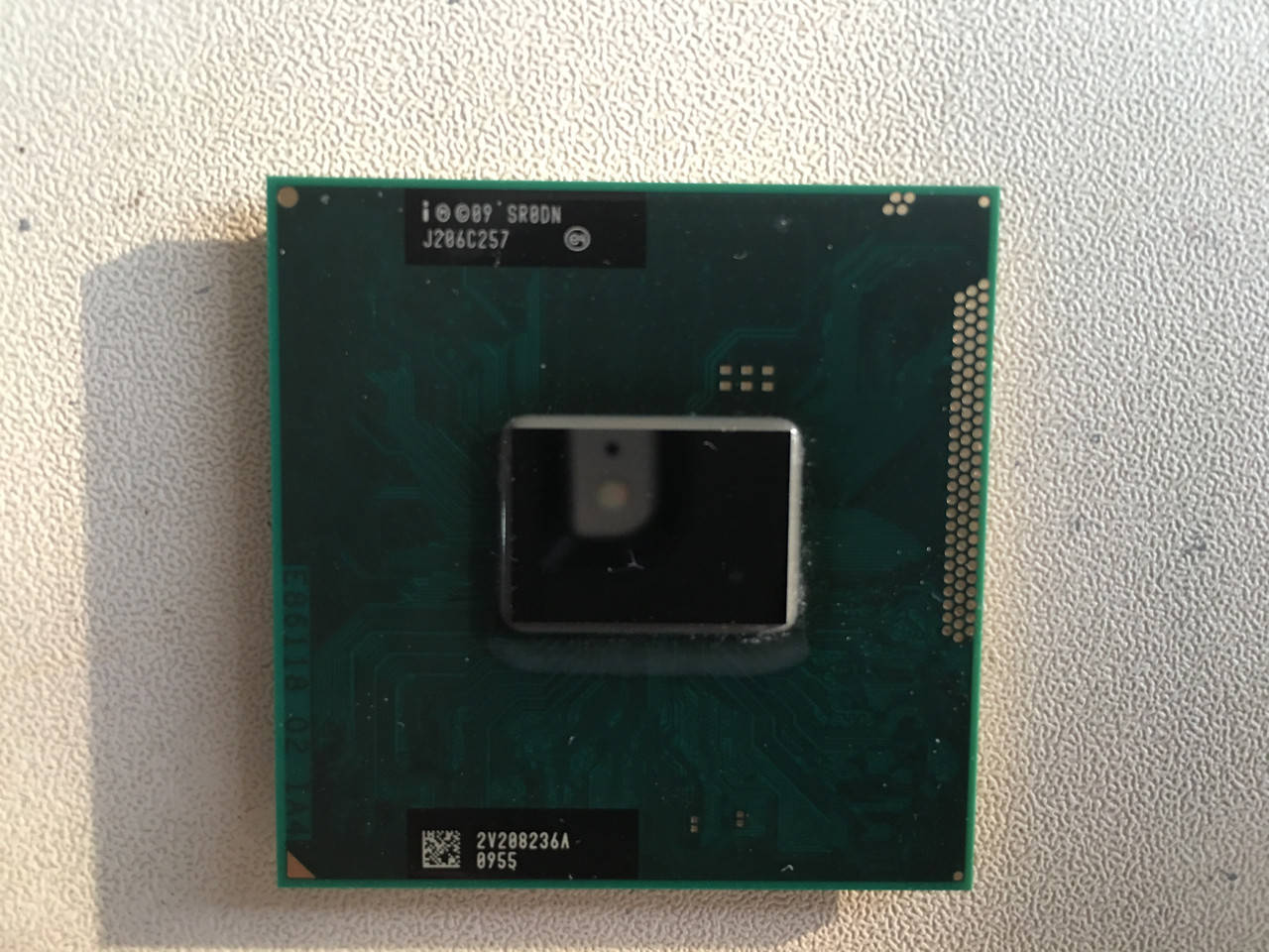 

Процесор Intel Core i3-2350M 3M 2,3GHz SR0DN Socket G2/rPGA98B