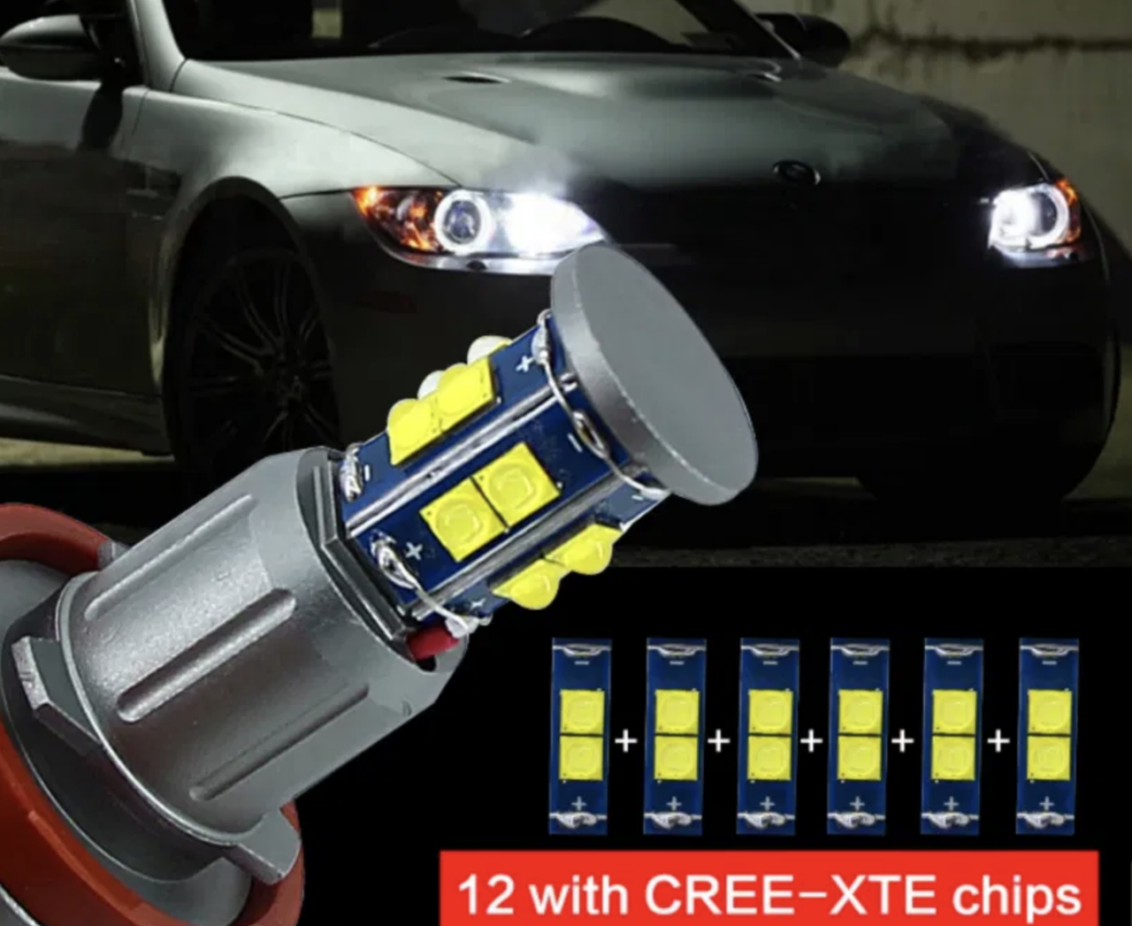 

LED marker H8 120W 80W E90 E84 E87 E70 E60 ангельские глазки габариты