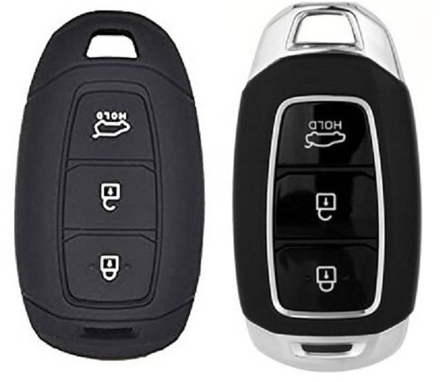

Hyundai Силиконовый чехол для ключа KC15, Черный