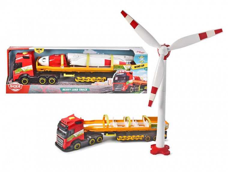 

Грузовик Dickie Toys Вольво Перевозка ветрогенератора (3747011)