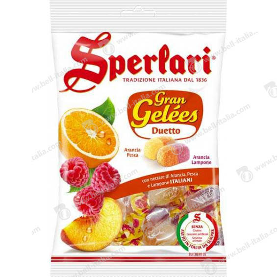 

Жевательные конфеты Sperlari Gelees Duetto 600g