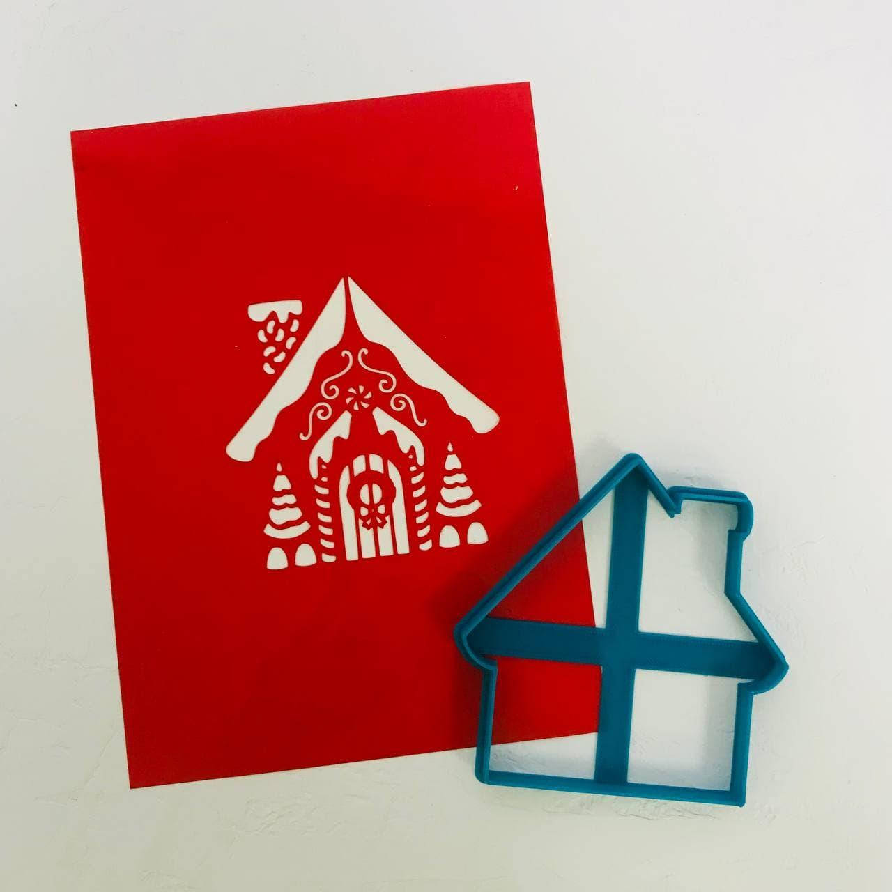 

3D формочки-вырубки для пряников "Домик 25"