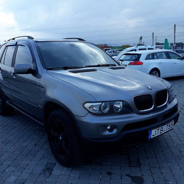 

Дефлекторы окон (ветровики) BMW X5 E53 2000-2007 4D 4шт(HIC)