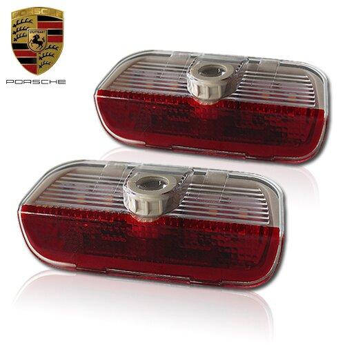 

Штатная подсветка двери с логотипом Porsche Caenne Led с 2011