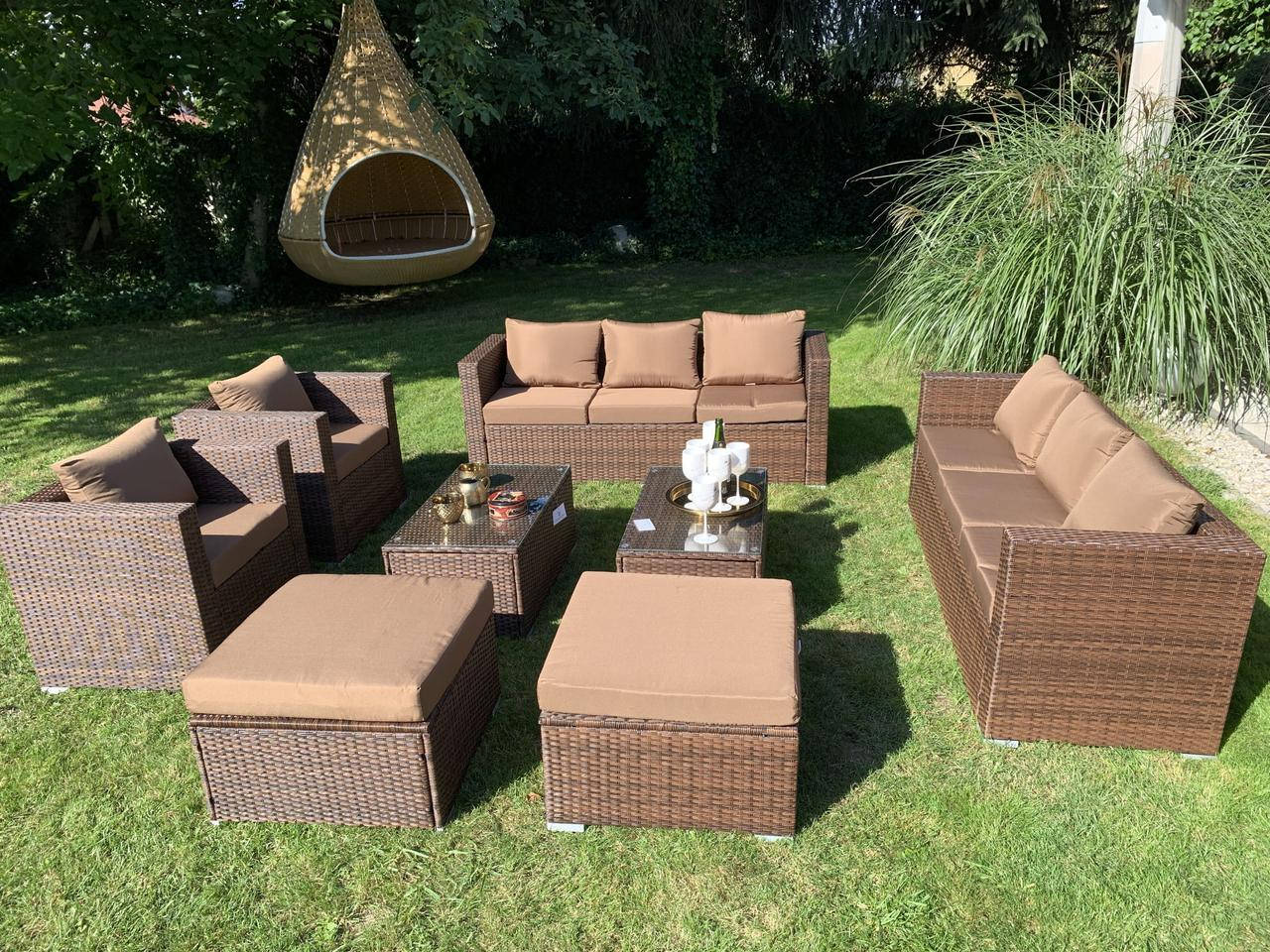 

Елегантный комплект мебели из ротанга Borneo XXL!