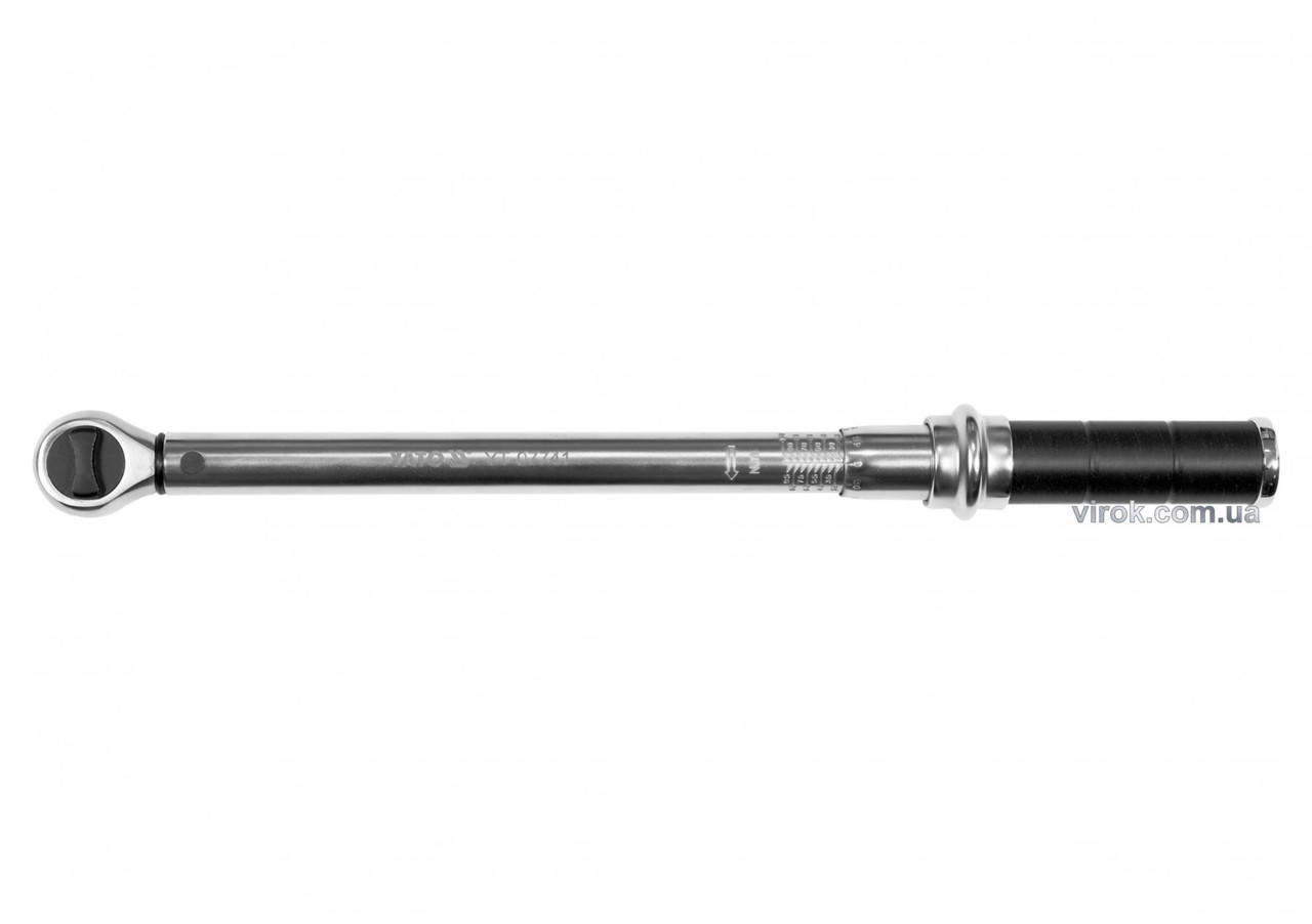 

Ключ динамометрический YATO 1/2" 20-100 Нм 420-440 мм YT-07741