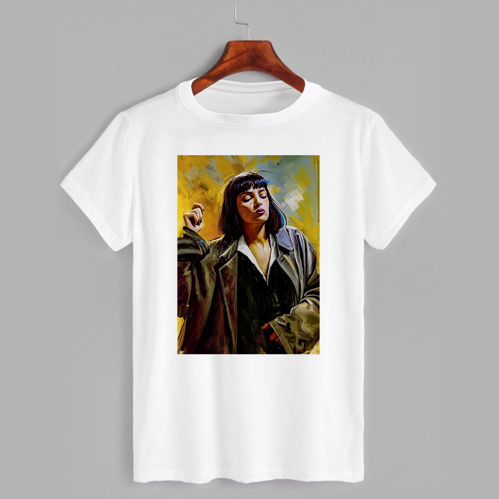 

Футболка с принтом Ума Турман (Криминальное чтиво) (2503)