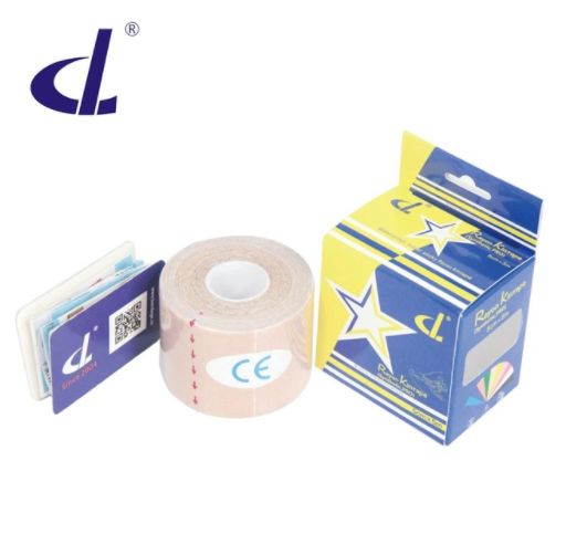 

Кинезио тейп KinTape DL RAYON 5 см х 5 м ВИСКОЗА телесный