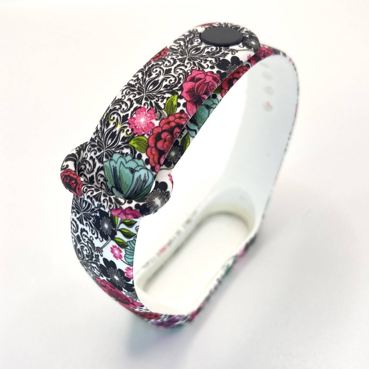 

Ремешок к браслету Mi band 4 3 с рисунком Differrent Flowers