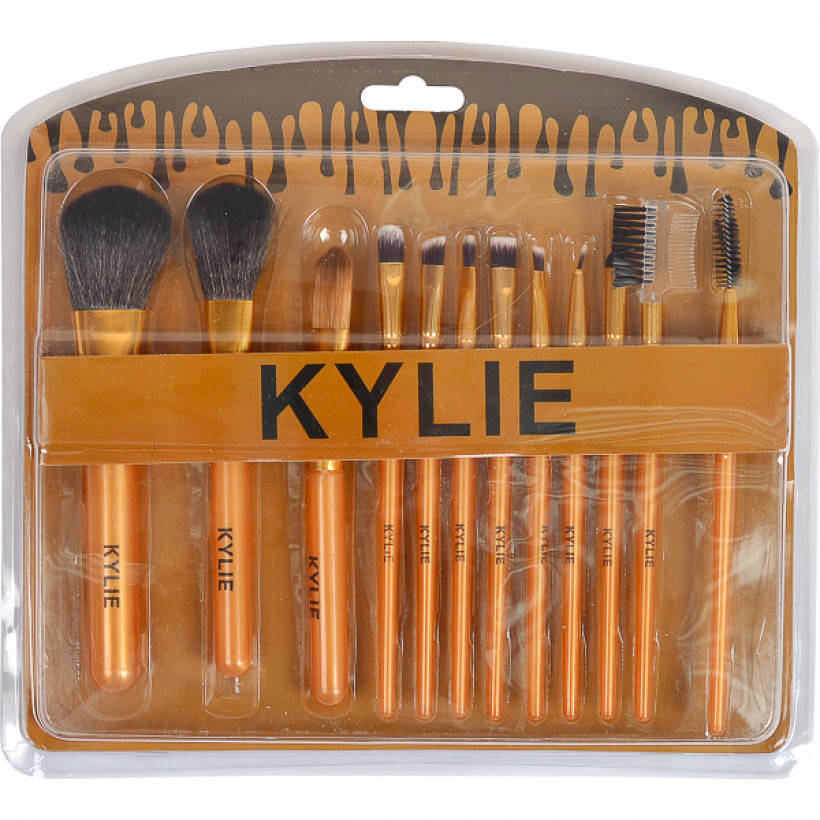 

Набор кистей для макияжа 12 штук "KYLIE X1-03/980088"