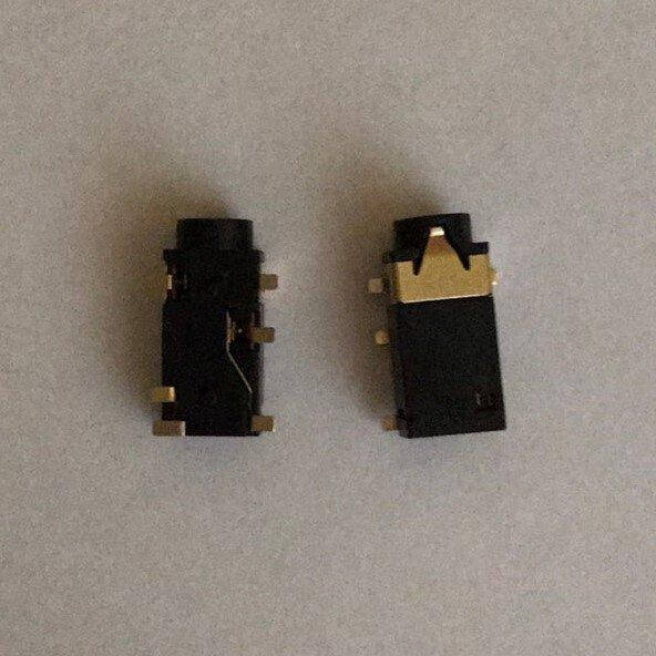 

Гнездо 3.5mm 4pin smd