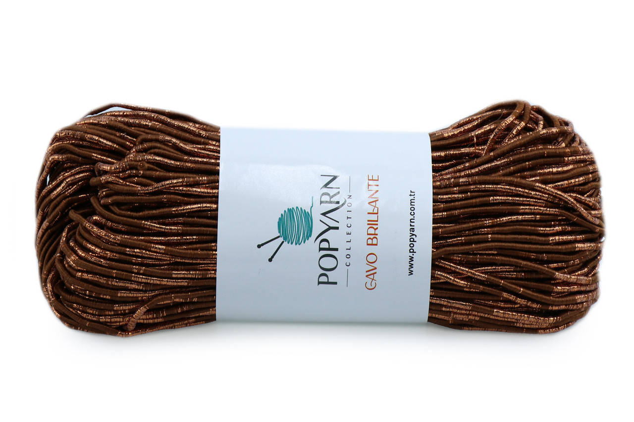 

Popyarn Cavo Brillante, Медь №07, Красный